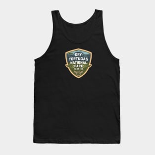 Dry Tortugas National Park Florida Badge Tank Top